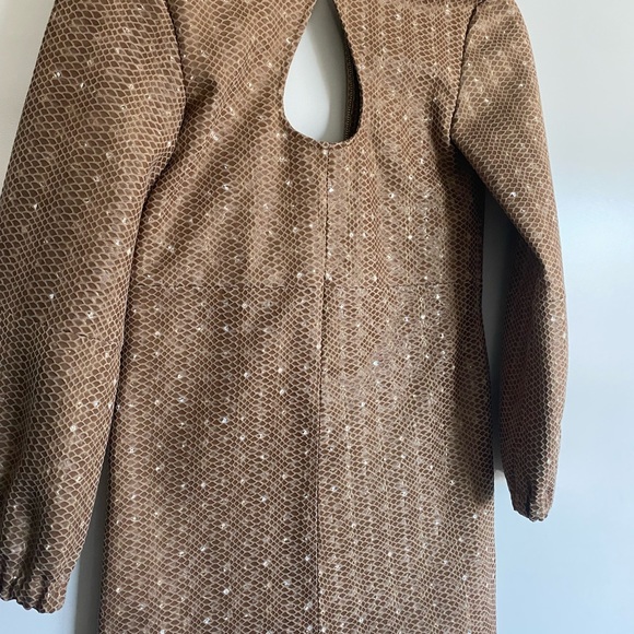 Genuine rare snakeskin dress from Saks Potts one of a kind - Picture 1 of 6